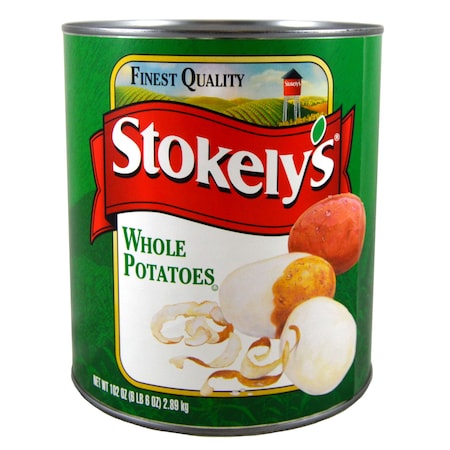 Stokely Stokely's Fancy Whole Potatoes 102 oz. Can, PK6 F007022292970